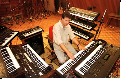 1000 Ohm a/k/a Frank Van Bogaert a/k/a The Man and his 1000 synths