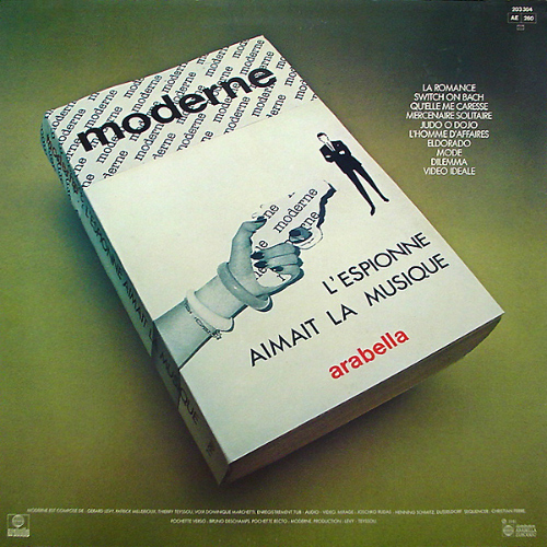 Moderne - back cover
